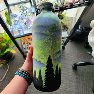 Night Sky Bottle Art